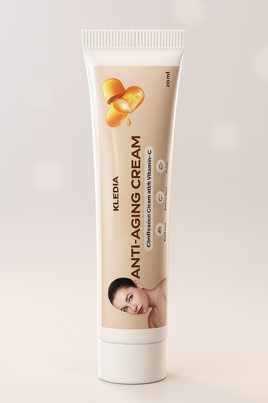 KLEDIA Anti-Aging Cream with Glutathione & Vitamin C - Brightening & Whitening Formula (20g)