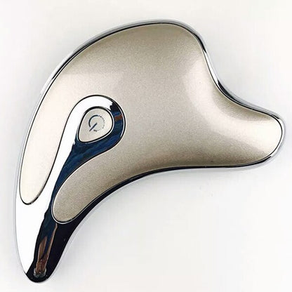 Microcurrent Gua Sha Facial Massager with LED Light