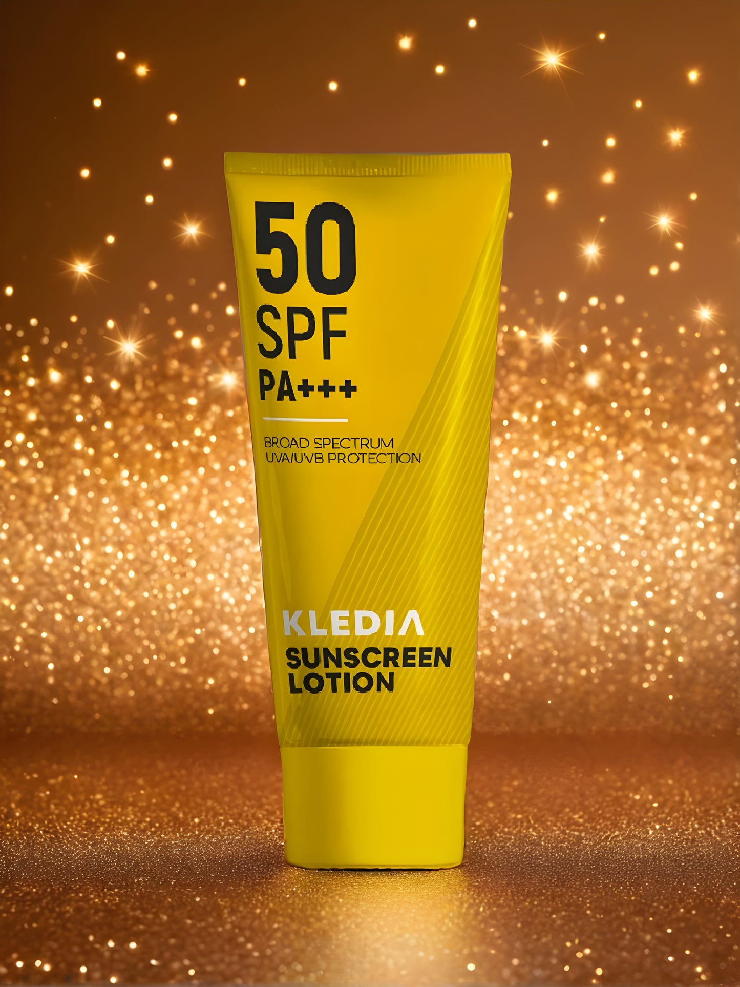 KLEDIA Sunscreen Lotion SPF 50 PA+++ Broad Spectrum UV Protection (60ml)