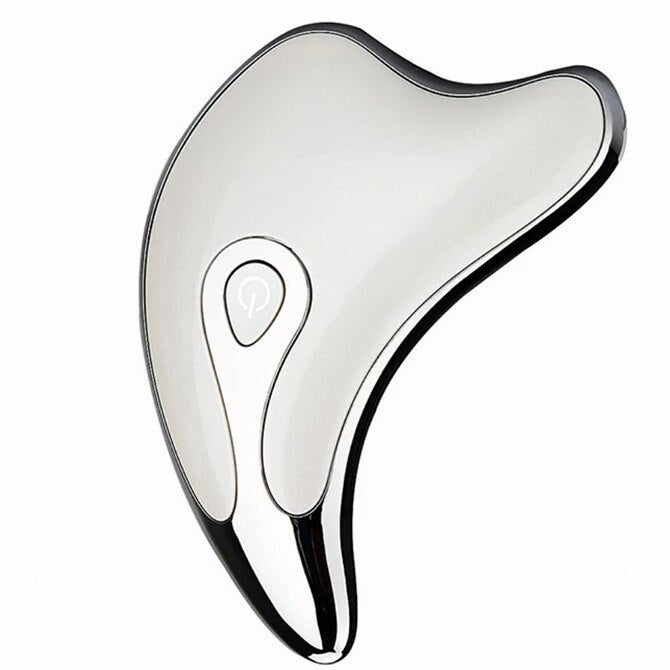 Microcurrent Gua Sha Facial Massager with LED Light