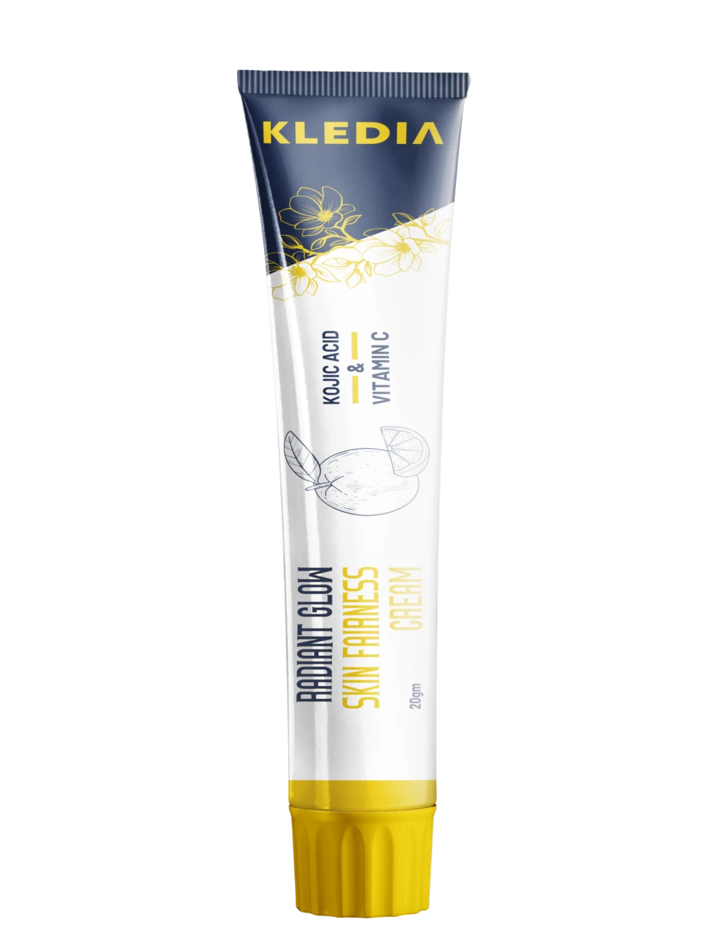 KLEDIA Radiant Glow Skin Fairness Cream with Kojic Acid & Vitamin C (20g)