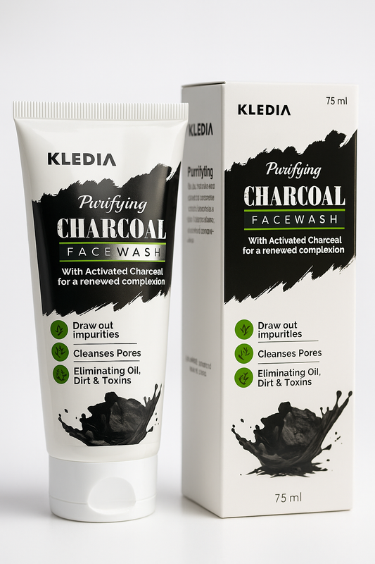 KLEDIA Purifying Charcoal Face Wash - 75ml