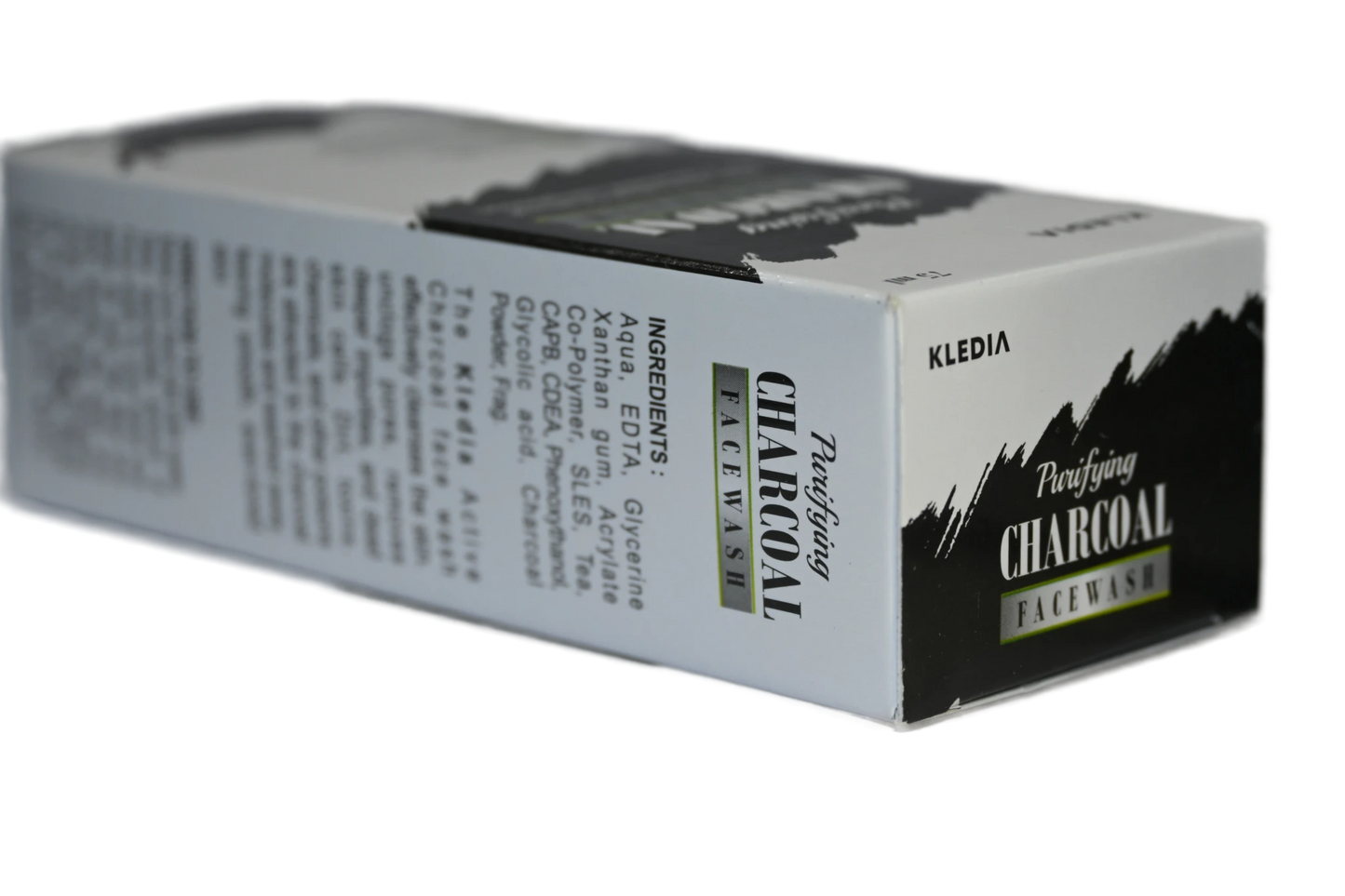 KLEDIA Purifying Charcoal Face Wash - 75ml