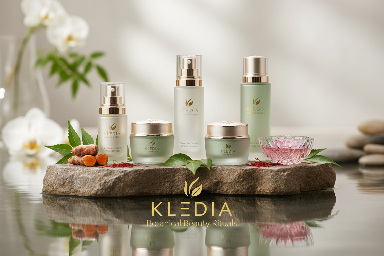 KLEDIA Stone Pedestal Display