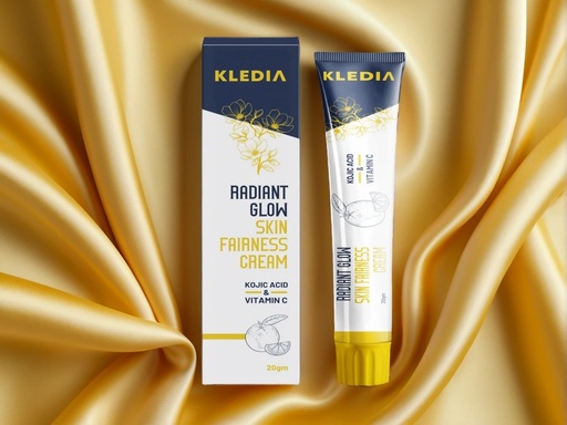 [5-CH296-240-KCKC20-0126] KLEDIA SKIN FAIRNESS CREAM - Kojic Acid & Vitamin C cream 20g